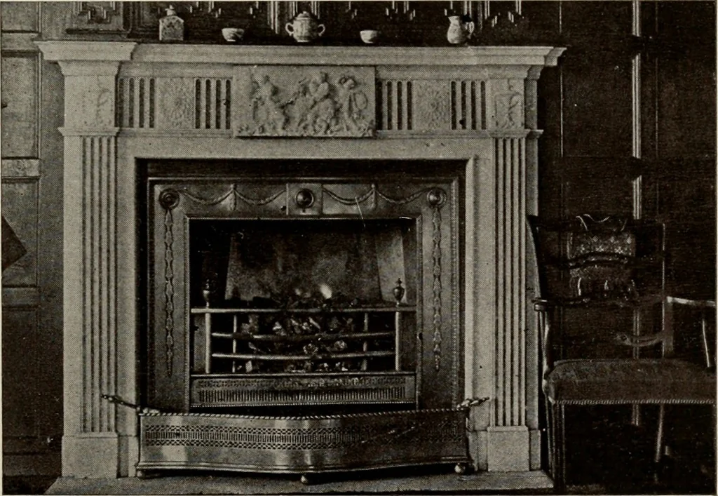 An illustration from Furnishing the home of good taste : a brief sketch of the period styles in interior decoration with suggestions as to their employment in the homes of today, 1912, leaf 146