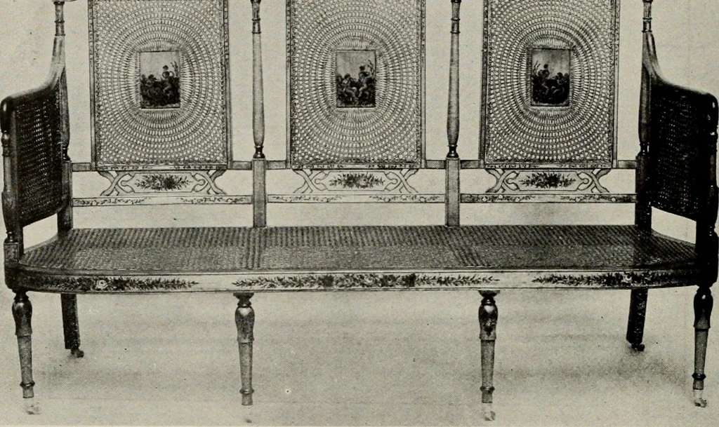 An illustration from Furnishing the home of good taste : a brief sketch of the period styles in interior decoration with suggestions as to their employment in the homes of today, 1912, leaf 147