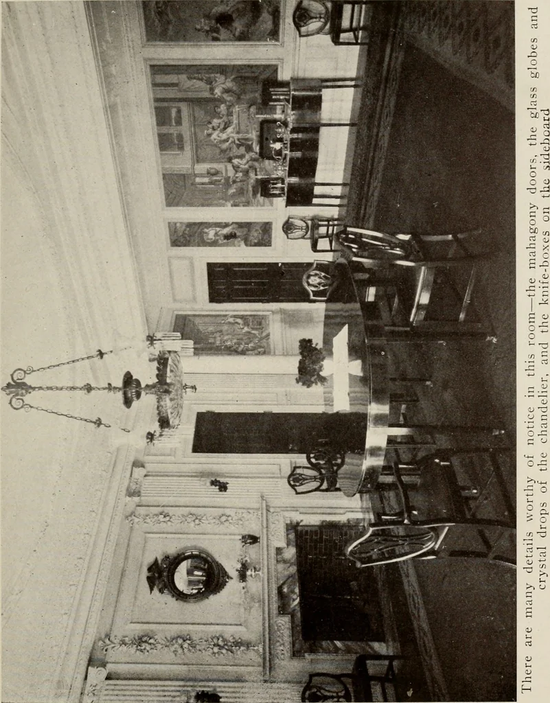 An illustration from Furnishing the home of good taste : a brief sketch of the period styles in interior decoration with suggestions as to their employment in the homes of today, 1912, leaf 152