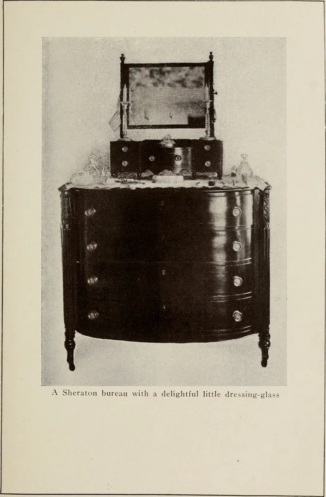 An illustration from Furnishing the home of good taste : a brief sketch of the period styles in interior decoration with suggestions as to their employment in the homes of today, 1912, leaf 162