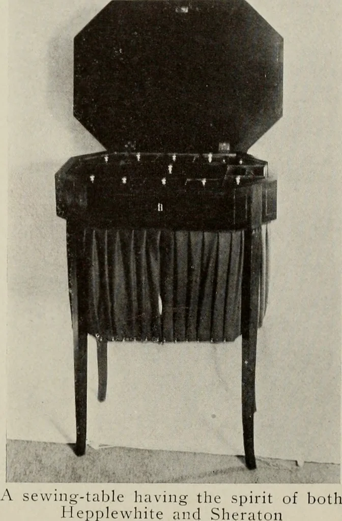 An illustration from Furnishing the home of good taste : a brief sketch of the period styles in interior decoration with suggestions as to their employment in the homes of today, 1912, leaf 163