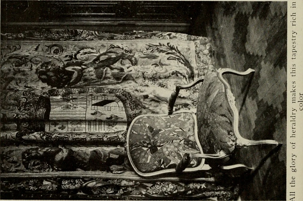 An illustration from Furnishing the home of good taste : a brief sketch of the period styles in interior decoration with suggestions as to their employment in the homes of today, 1912, leaf 187