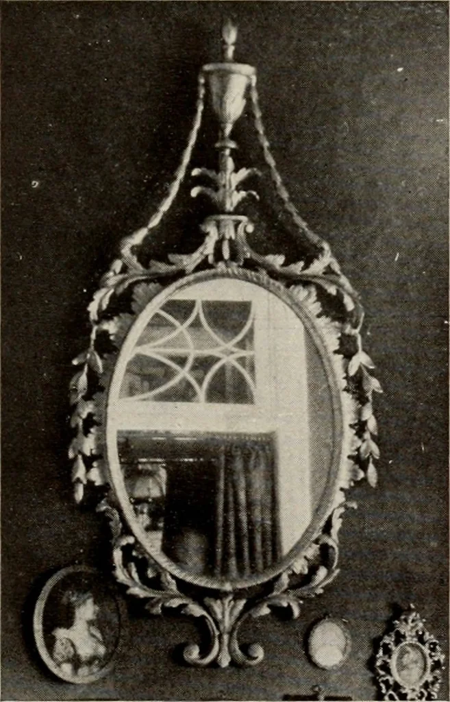 An illustration from Furnishing the home of good taste : a brief sketch of the period styles in interior decoration with suggestions as to their employment in the homes of today, 1912, leaf 204