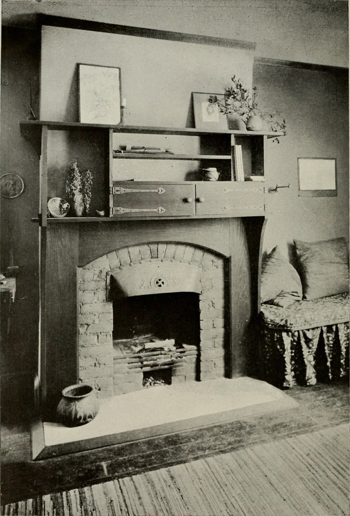 An illustration from Furnishing the home of good taste : a brief sketch of the period styles in interior decoration with suggestions as to their employment in the homes of today, 1912, leaf 233