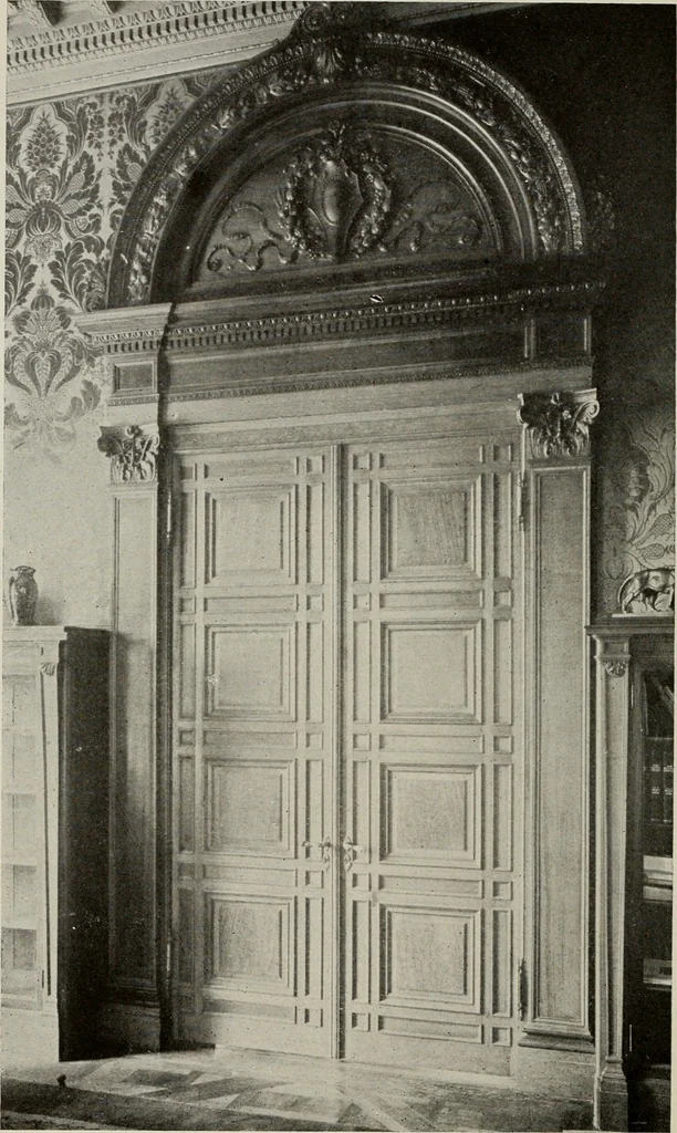 An illustration from Furnishing the home of good taste : a brief sketch of the period styles in interior decoration with suggestions as to their employment in the homes of today, 1912, leaf 245