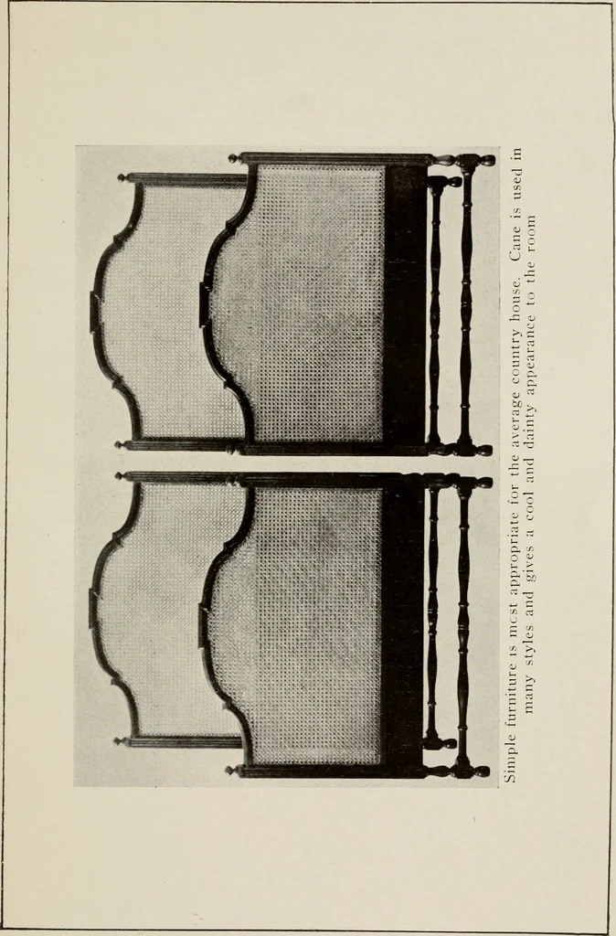 An illustration from Furnishing the home of good taste : a brief sketch of the period styles in interior decoration with suggestions as to their employment in the homes of today, 1912, leaf 250