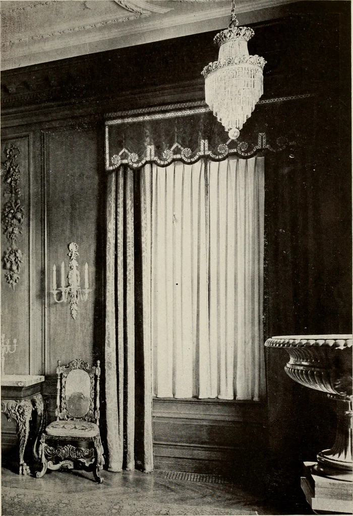 An illustration from Furnishing the home of good taste : a brief sketch of the period styles in interior decoration with suggestions as to their employment in the homes of today, 1912, leaf 264