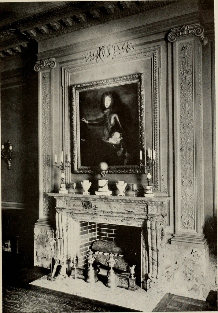 An illustration from Furnishing the home of good taste : a brief sketch of the period styles in interior decoration with suggestions as to their employment in the homes of today, 1912, leaf 34