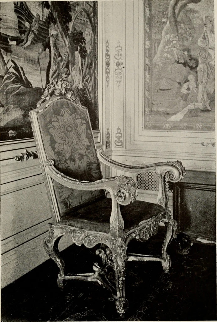 An illustration from Furnishing the home of good taste : a brief sketch of the period styles in interior decoration with suggestions as to their employment in the homes of today, 1912, leaf 62