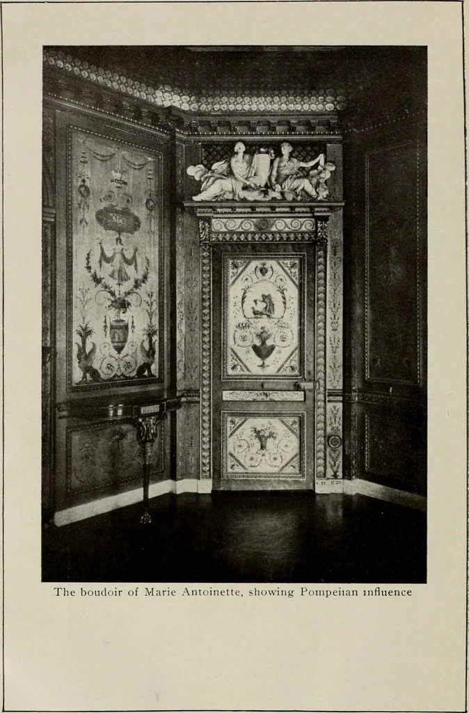An illustration from Furnishing the home of good taste : a brief sketch of the period styles in interior decoration with suggestions as to their employment in the homes of today, 1912, leaf 85