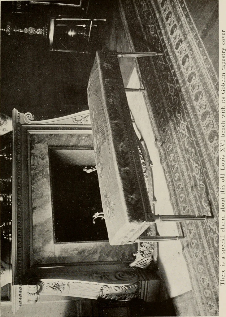 An illustration from Furnishing the home of good taste : a brief sketch of the period styles in interior decoration with suggestions as to their employment in the homes of today, 1912, leaf 88