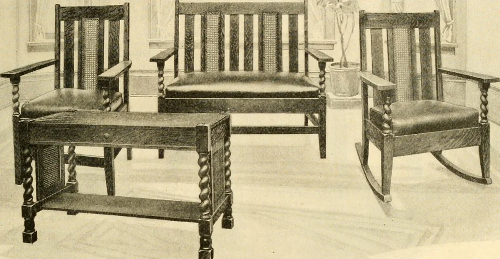 An illustration from Furnishings for the home., 1917, leaf 10