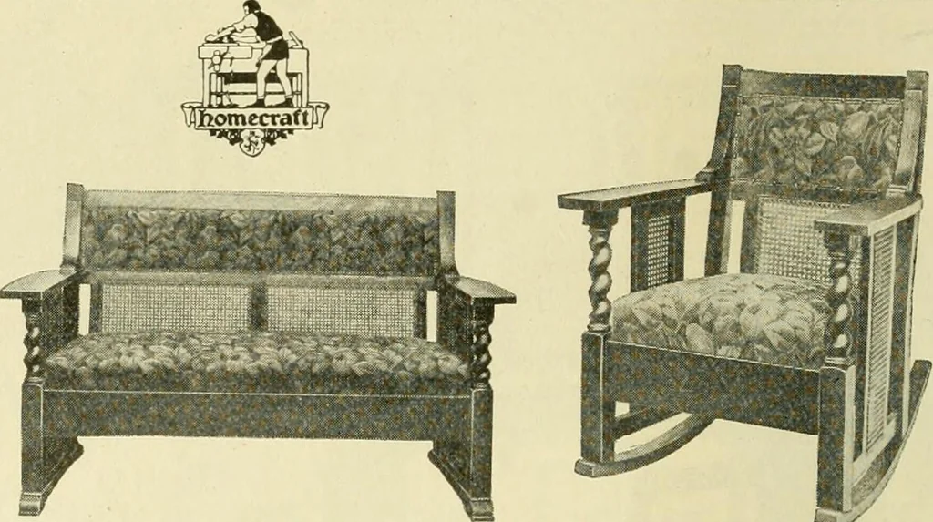 An illustration from Furnishings for the home., 1917, leaf 11