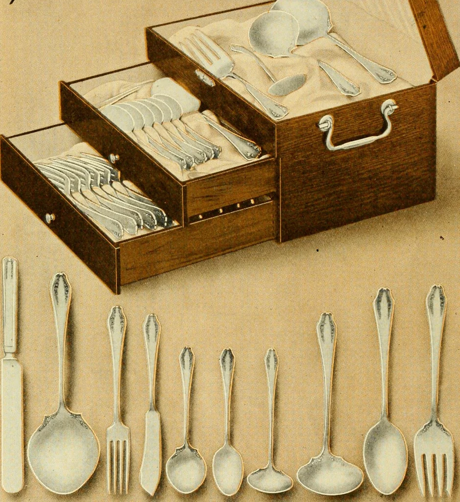 An illustration from Furnishings for the home., 1917, leaf 135