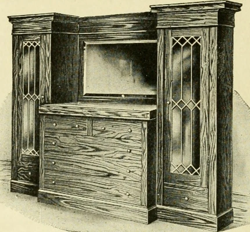An illustration from Furnishings for the home., 1917, leaf 141