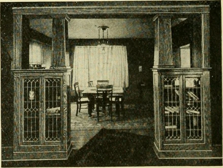 An illustration from Furnishings for the home., 1917, leaf 141