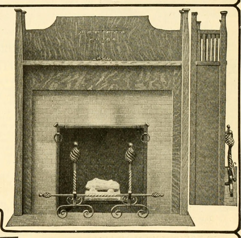 An illustration from Furnishings for the home., 1917, leaf 144