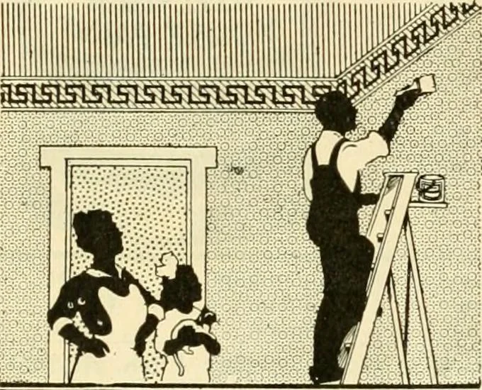 An illustration from Furnishings for the home., 1917, leaf 155