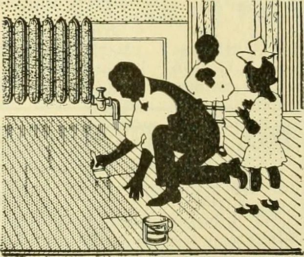 An illustration from Furnishings for the home., 1917, leaf 159