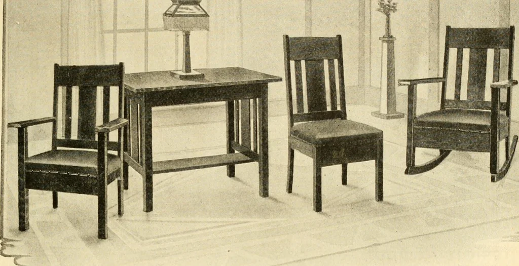 An illustration from Furnishings for the home., 1917, leaf 26