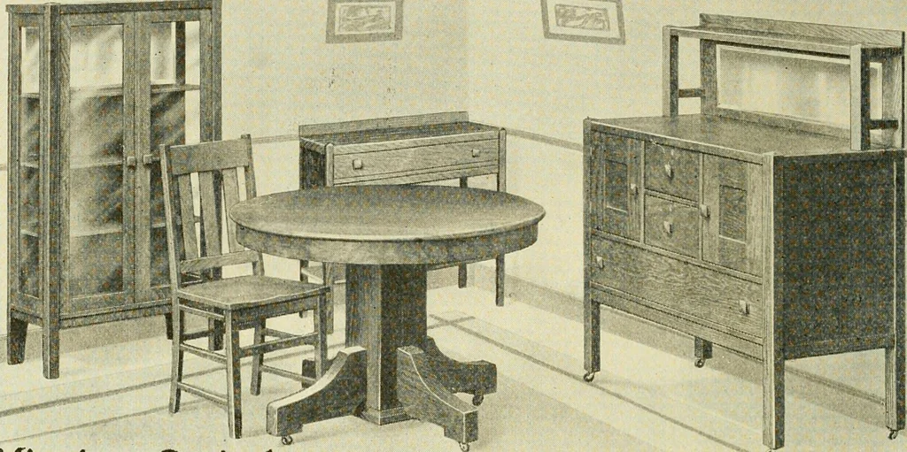 An illustration from Furnishings for the home., 1917, leaf 27