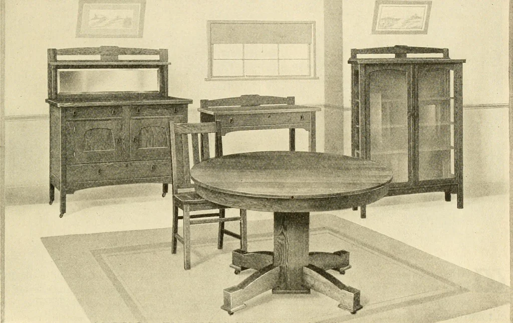 An illustration from Furnishings for the home., 1917, leaf 28