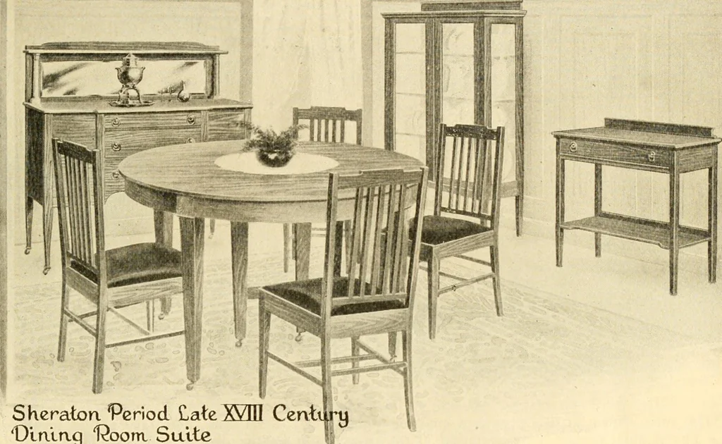 An illustration from Furnishings for the home., 1917, leaf 30