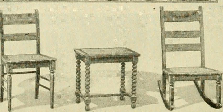 An illustration from Furnishings for the home., 1917, leaf 39