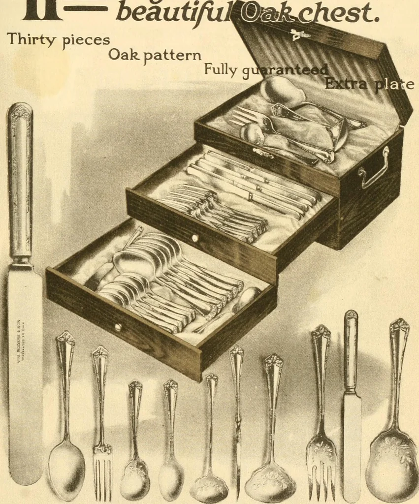 An illustration from Furnishings for the home., 1917, leaf 4