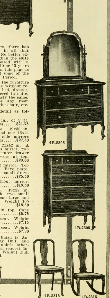 An illustration from Furnishings for the home., 1917, leaf 41