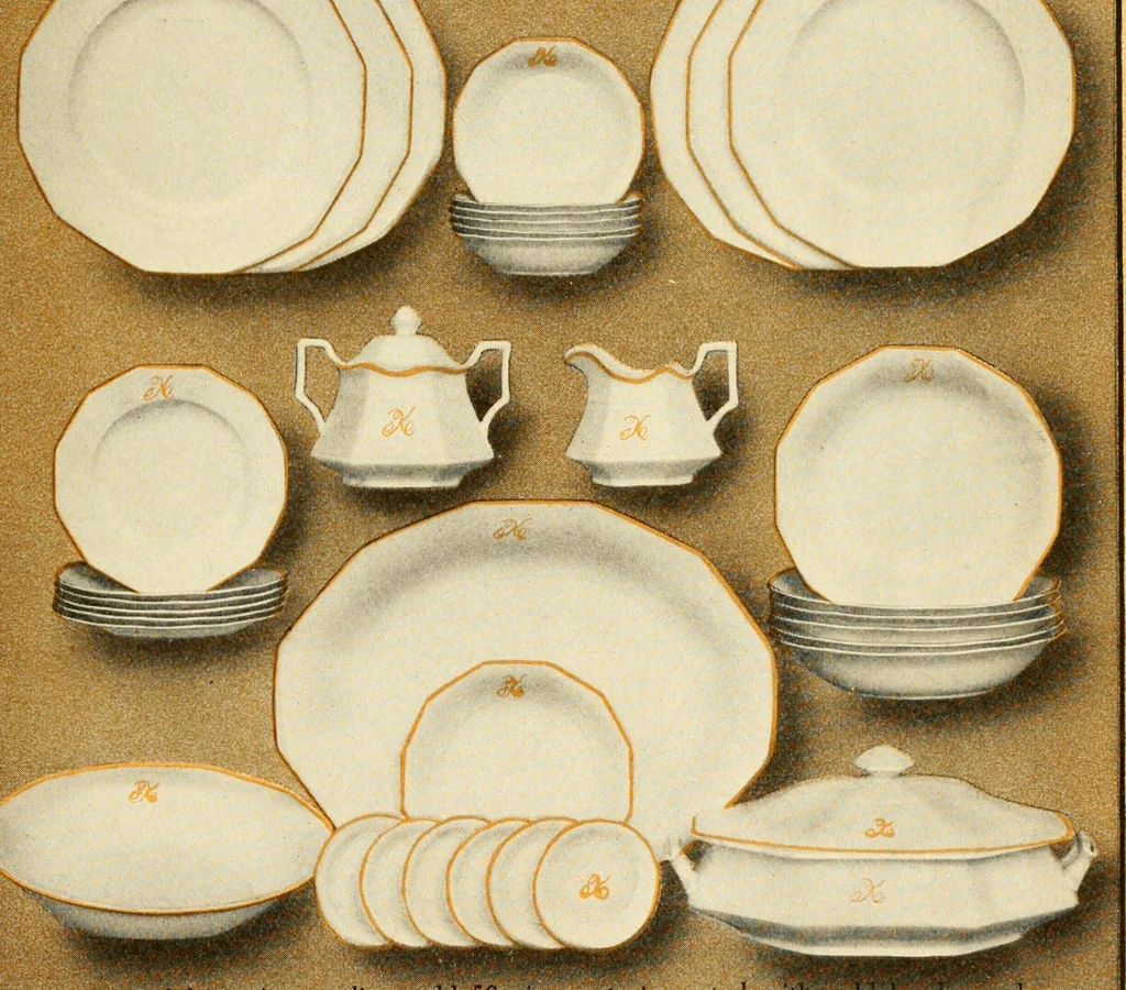 An illustration from Furnishings for the home., 1917, leaf 58