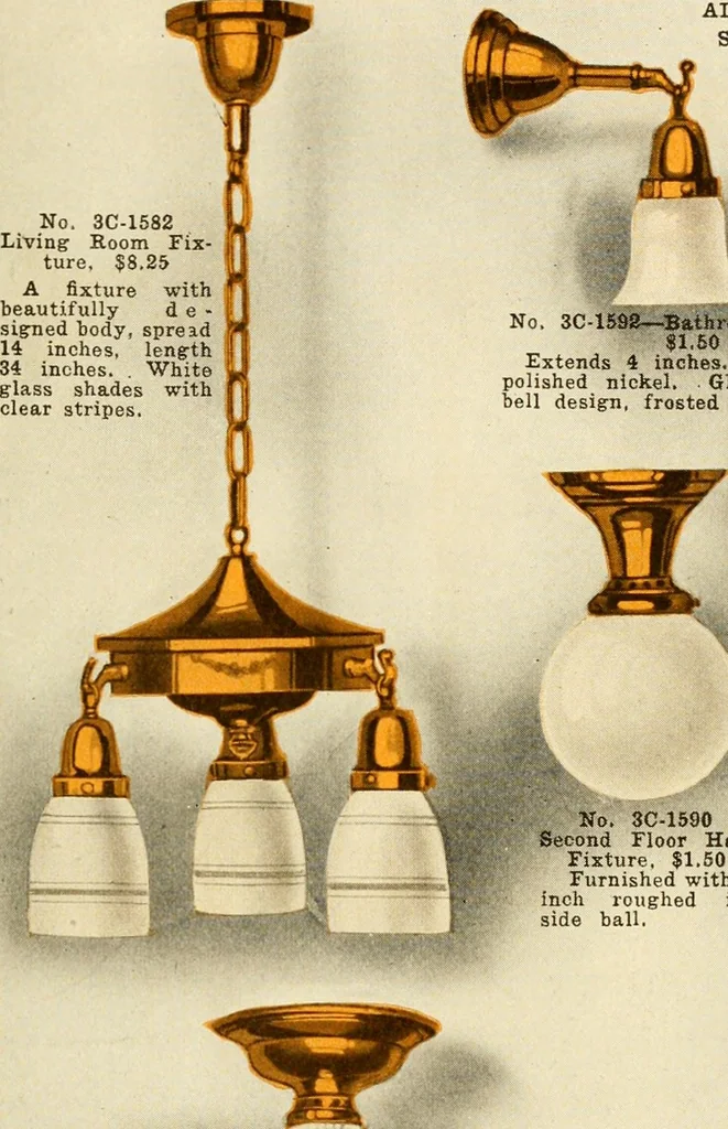 An illustration from Furnishings for the home., 1917, leaf 68