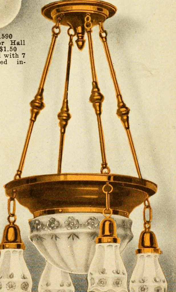 An illustration from Furnishings for the home., 1917, leaf 68