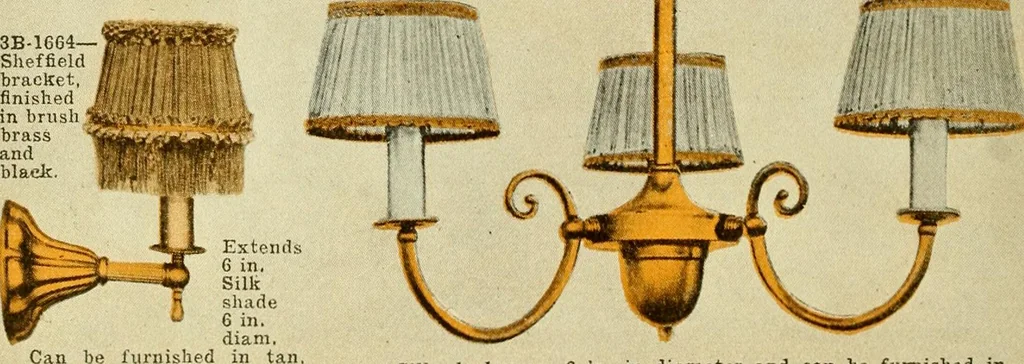An illustration from Furnishings for the home., 1917, leaf 71