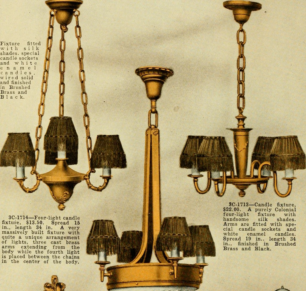 An illustration from Furnishings for the home., 1917, leaf 73