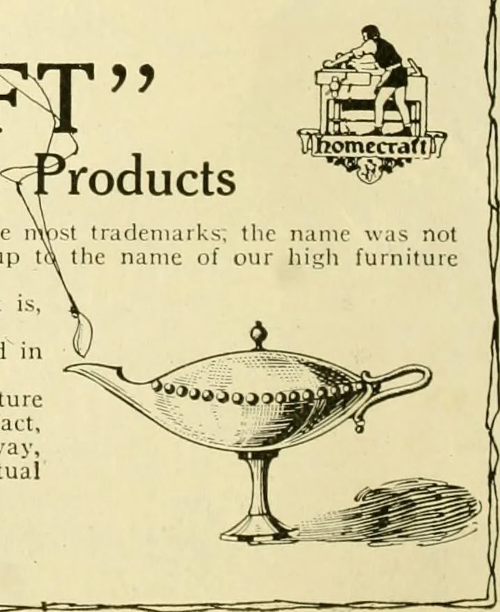An illustration from Furnishings for the home., 1917, leaf 9