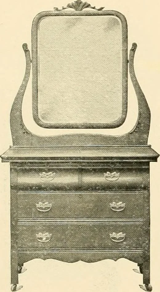 An illustration from Furniture, 1902, leaf 17