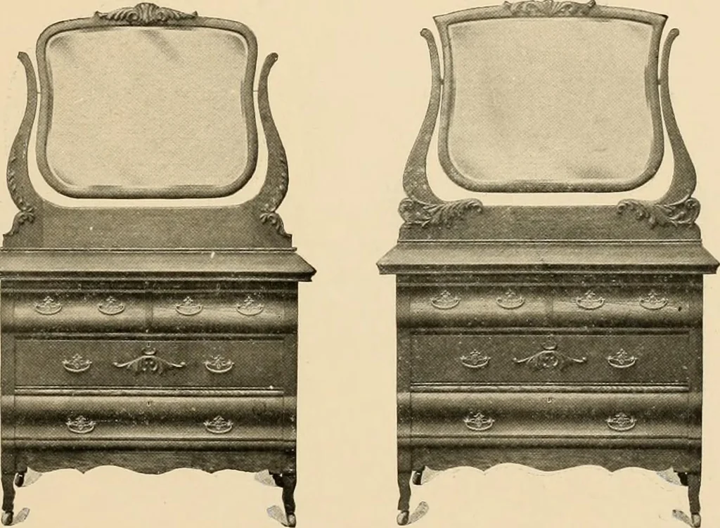 An illustration from Furniture, 1902, leaf 22
