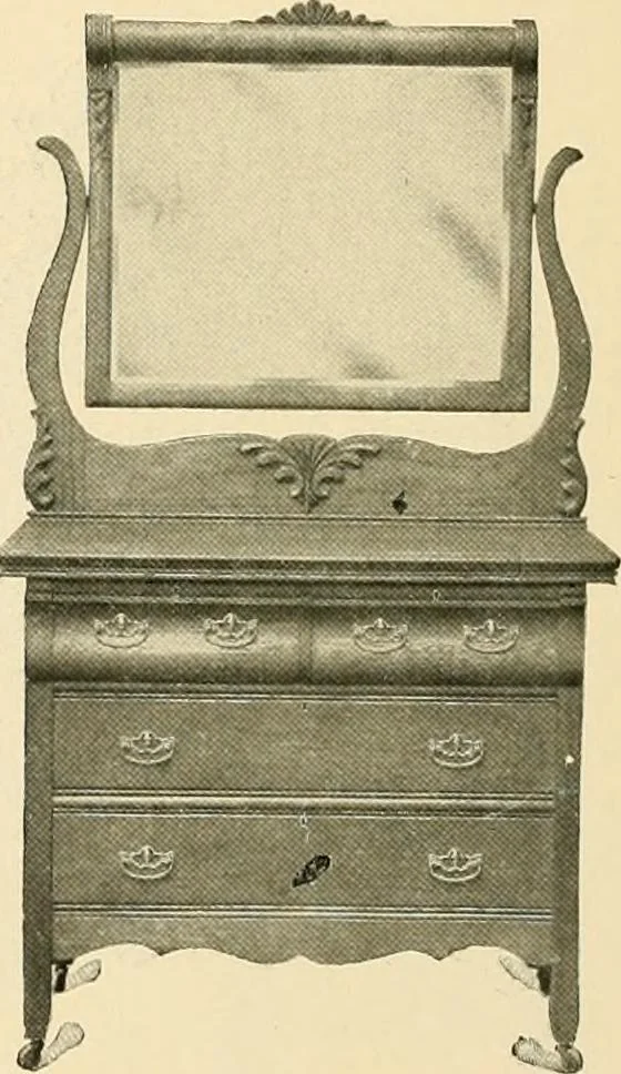 An illustration from Furniture, 1902, leaf 23