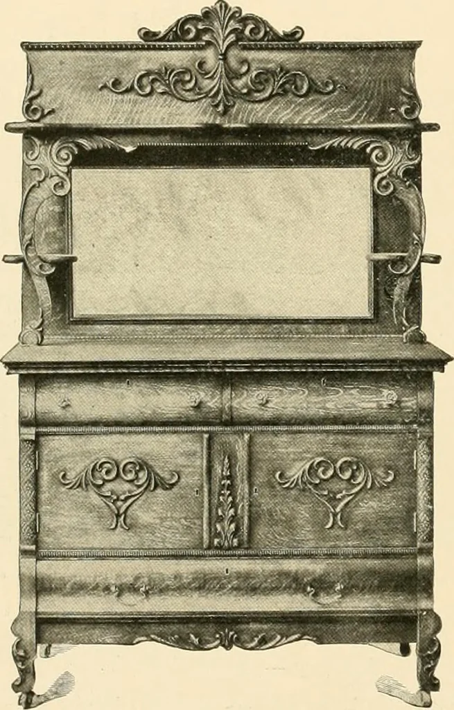 An illustration from Furniture, 1902, leaf 25