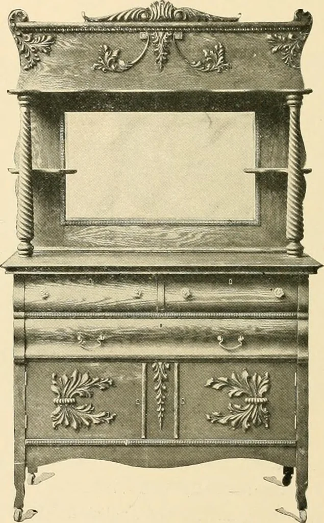An illustration from Furniture, 1902, leaf 25
