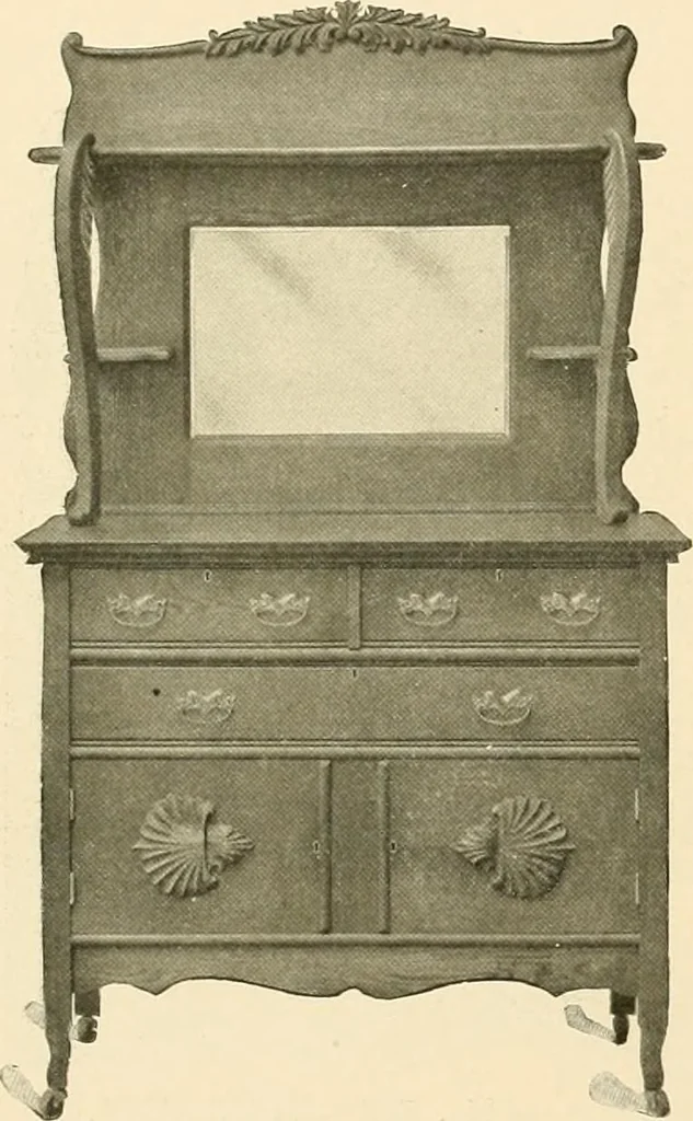An illustration from Furniture, 1902, leaf 27