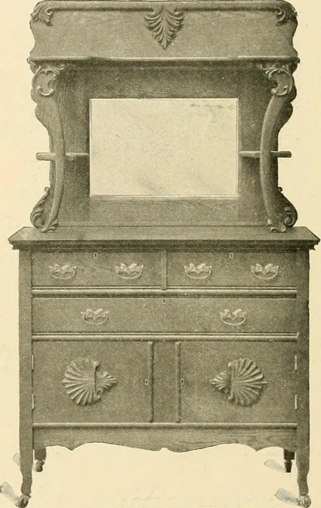 An illustration from Furniture, 1902, leaf 27