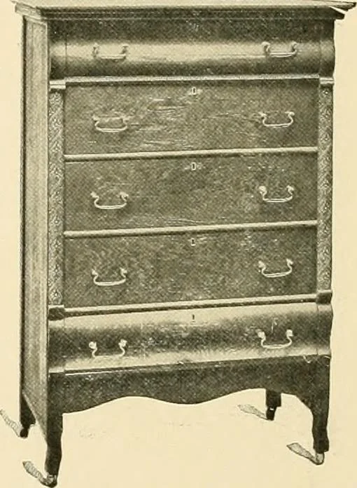 An illustration from Furniture, 1902, leaf 29