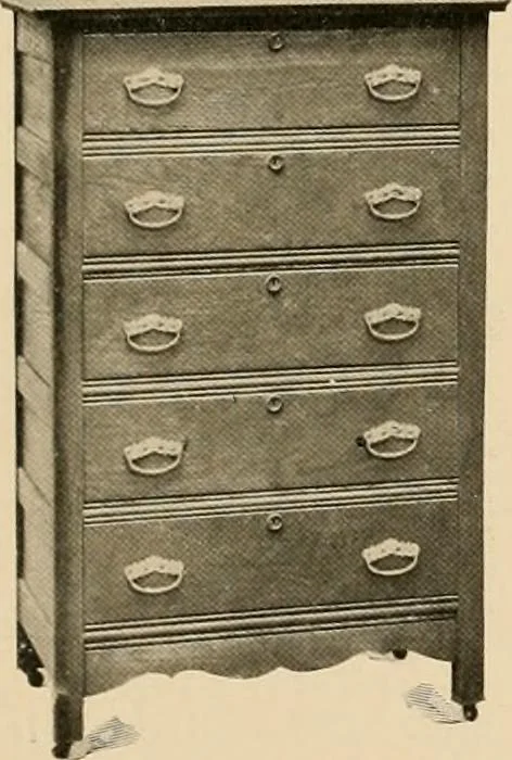 An illustration from Furniture, 1902, leaf 30