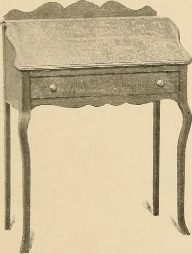 An illustration from Furniture, 1902, leaf 32