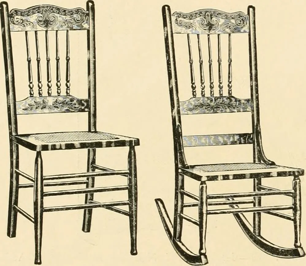 An illustration from Furniture, 1902, leaf 33