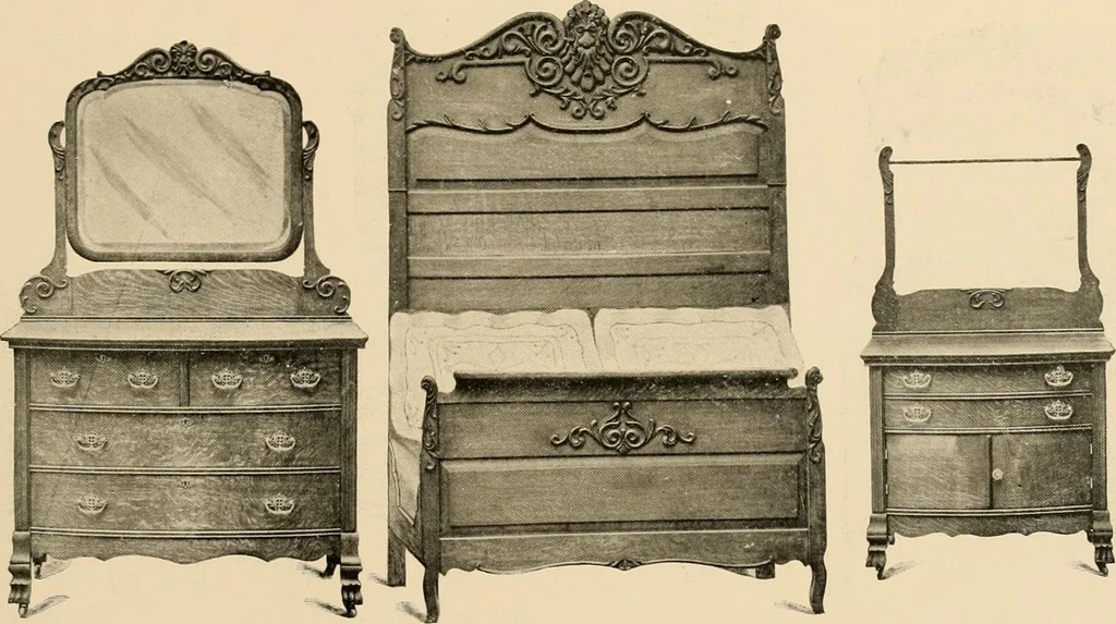 An illustration from Furniture, 1902, leaf 6