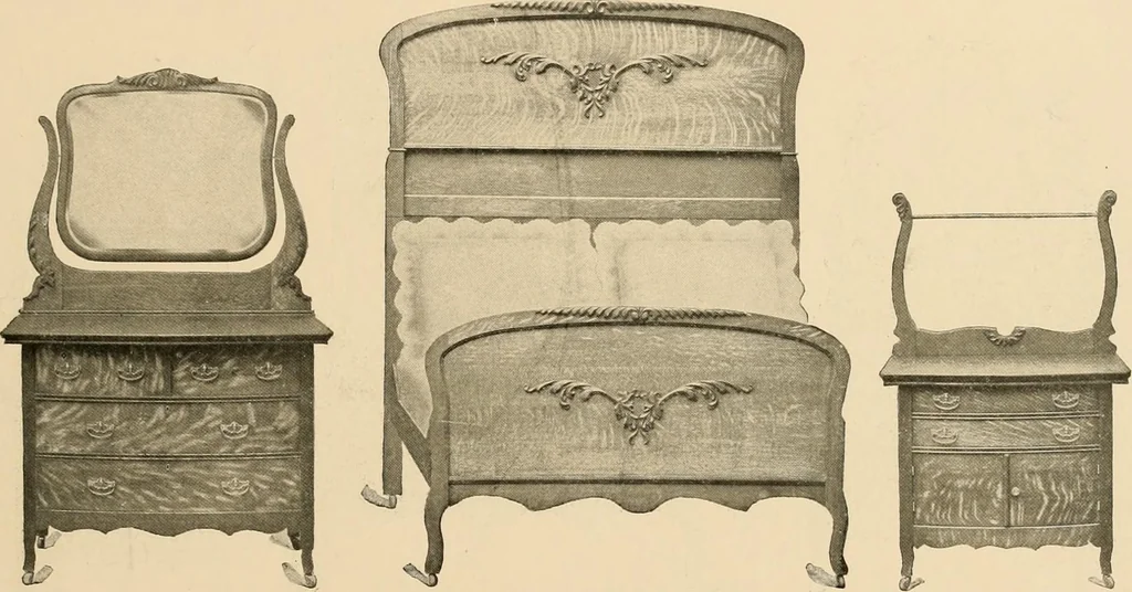 An illustration from Furniture, 1902, leaf 8