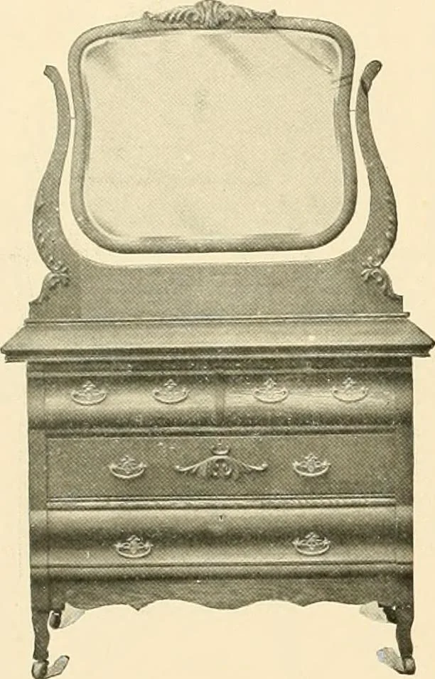 An illustration from Furniture, 1902, leaf 9